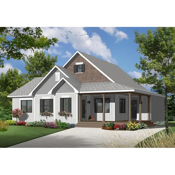 Front Image - Galerno Bay 032D-0981 - Search House Plans and More