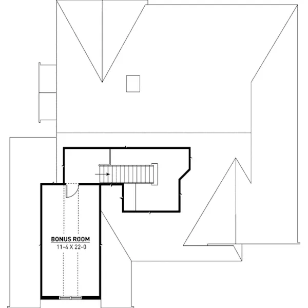 Second Floor - Aldergrove Ranch Home 032D-0987 - Search House Plans and More