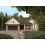 Front Photo of House - Aldergrove Ranch Home 032D-0987 - Search House Plans and More