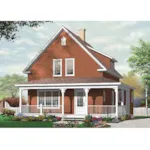 Front Photo 01 - Calhoune Bungalow Style Home 032D-0992 - Search House Plans and More