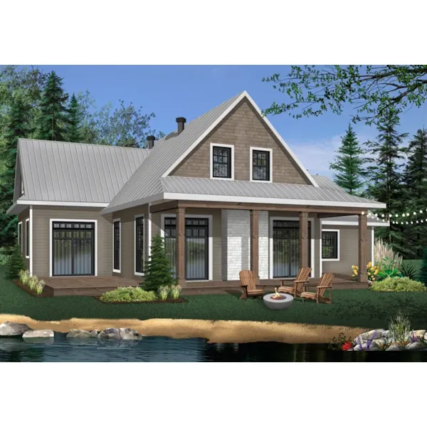 Front of Home - Louisia Two-Story Home 032D-0994 - Shop House Plans and More