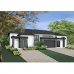 Front Photo 03 - Sanford Point Modern Duplex 032D-1002 - Shop House Plans and More