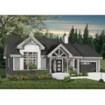 Front Photo 01 - Barrington Bay Craftsman Home 032D-1003 - Search House Plans and More