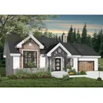 Front Photo 02 - Barrington Bay Craftsman Home 032D-1003 - Search House Plans and More