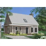 Front Photo 01 - Beausejour Modern Cabin 032D-1006 - Search House Plans and More
