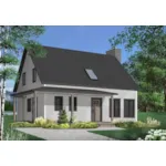 Lake House Plan Front Photo 01 - Beausejour Bay Cabin 032D-1007 - Search House Plans and More