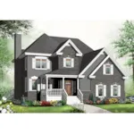 Front Photo 02 - Kensington Bay Traditional Home 032D-1013 - Search House Plans and More