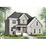 Front Photo 03 - Kensington Bay Traditional Home 032D-1013 - Search House Plans and More