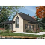 Rear Photo 02 - Bergen Hill Modern Home 032D-1018 - Search House Plans and More