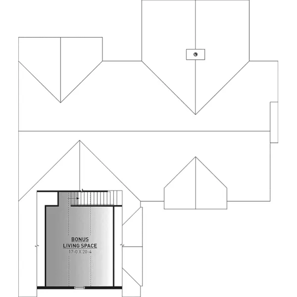 Sunbelt House Plan Bonus Room - Carlo Island Ranch Home 032D-1026 - Shop House Plans and More