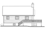 Mountain House Plan Side Elevation - Patton Peak Craftsman Home 032D-1033 - Shop House Plans and More