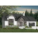 Mountain House Plan Front Image - Atmore Bay Craftsman Home 032D-1040 - Shop House Plans and More