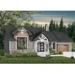 Mountain House Plan Front Photo 03 - Atmore Bay Craftsman Home 032D-1040 - Shop House Plans and More