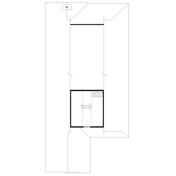 Ranch House Plan Bonus Room - Collins Mill Craftsman Home 032D-1043 - Shop House Plans and More