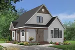 Rustic House Plan Front of House 032D-1046