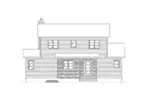 Lake House Plan Front Elevation - Placid Cove Vacation Home 032D-1050 - Shop House Plans and More