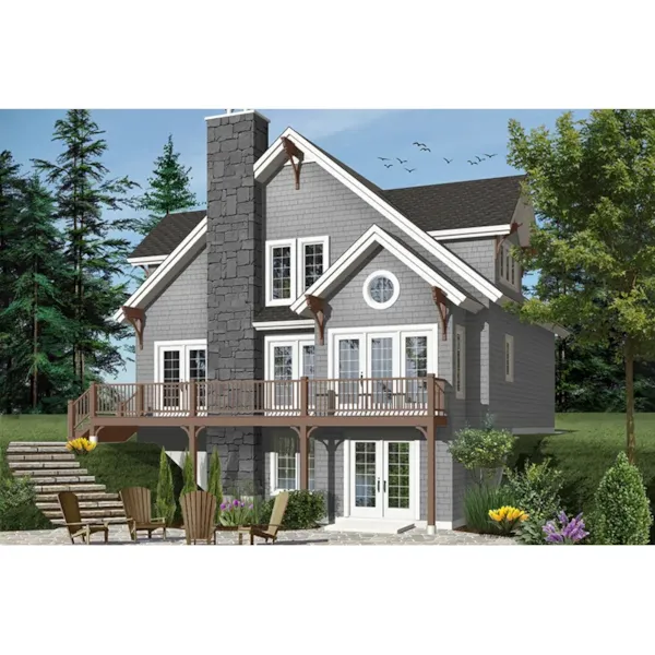 Snug Harbor Vacation Home Plan 032D-1054 - Shop House Plans and More