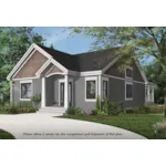 Mountain House Plan Front of House 032D-1063