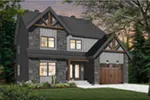 Craftsman House Plan Front Photo 01 - 032D-1070 - Shop House Plans and More