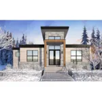 European House Plan Front Photo 01 - Matterhorn Modern Home 032D-1071 - Shop House Plans and More