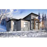 European House Plan Front Photo 02 - Matterhorn Modern Home 032D-1071 - Shop House Plans and More