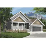 Farmhouse Plan Front Photo 02 - Megan Meadow Country Home 032D-1072 - Shop House Plans and More