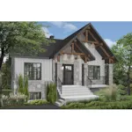 Cabin & Cottage House Plan Front Photo 02 - Somers Bay Craftsman Home 032D-1077 - Shop House Plans and More