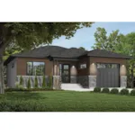 Ranch House Plan Front Photo 02 - Gonzales Pass Rustic Home 032D-1079 - Shop House Plans and More