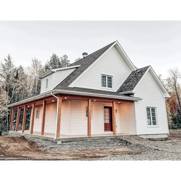 Ranch House Plan Side View Photo 01 - Bryan Lane Modern Farmhouse 032D-1083 - Shop House Plans and More