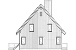 Cabin & Cottage House Plan Rear Photo 01 - 032D-1085 - Shop House Plans and More