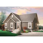 Country House Plan Front of House 032D-1086