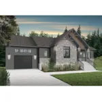 Traditional House Plan Front Photo 02 - Romney Ridge Ranch Home 032D-1089 - Shop House Plans and More