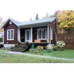 Country House Plan Front Photo 02 - Gunter Country Cabin 032D-1095 - Shop House Plans and More