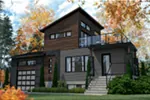 Contemporary House Plan Front Photo 02 - Joshua Modern Home 032D-1108 - Search House Plans and More