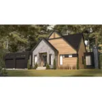 Mountain House Plan Front Photo 02 - Kimpton Modern Home 032D-1110 - Search House Plans and More