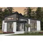 Rustic House Plan Front Photo 04 - Silverado Rustic Modern Home 032D-1111 - Shop House Plans and More