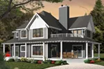 Victorian House Plan Front Photo 01 - 032D-1114 - Shop House Plans and More