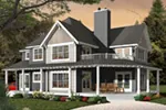 Victorian House Plan Front Photo 02 - 032D-1114 - Shop House Plans and More