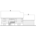 Mountain House Plan Rear Elevation - Dickory Modern Farmhouse 032D-1122 - Shop House Plans and More