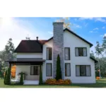 Modern House Plan Rear Photo 02 - Alicia Hill Modern Farmhouse 032D-1123 - Search House Plans and More