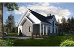 Craftsman House Plan Front of Home - 032D-1144 - Shop House Plans and More