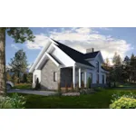 Rustic House Plan Front of House 032D-1144