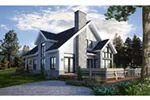 Waterfront House Plan Rear Photo 01 - 032D-1144 - Shop House Plans and More