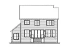 European House Plan Rear Elevation - Kellan Modern Farmhouse 032D-1151 - Search House Plans and More