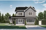 Modern Farmhouse Plan Front of Home - 032D-1167 - Shop House Plans and More