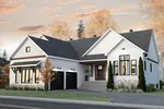 Waterfront House Plan Front Photo 01 - 032D-1176 - Shop House Plans and More