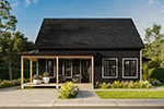 Mountain House Plan Front Photo of House - 032D-1184 - Shop House Plans and More