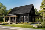 Mountain House Plan Front Photo 03 - 032D-1184 - Shop House Plans and More