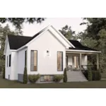 Modern Farmhouse Plan Rear Photo 02 - Riverland Modern Farmhouse 032D-1191 - Shop House Plans and More