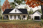 Cabin & Cottage House Plan Front Photo 02 - 032D-1192 | House Plans and More